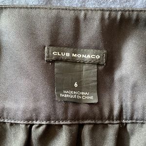 Club Monaco size 6 tulip hem silk skirt
